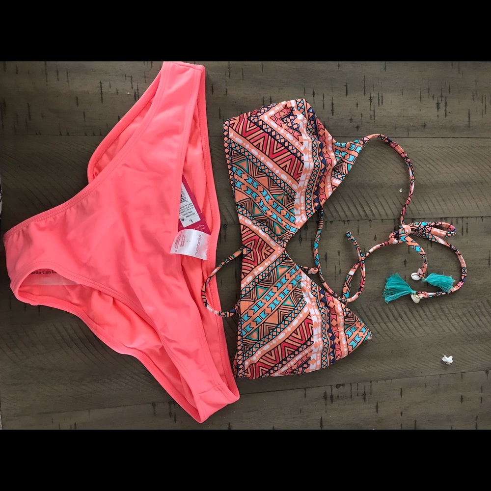 2 piece swimsuit (please read description! )